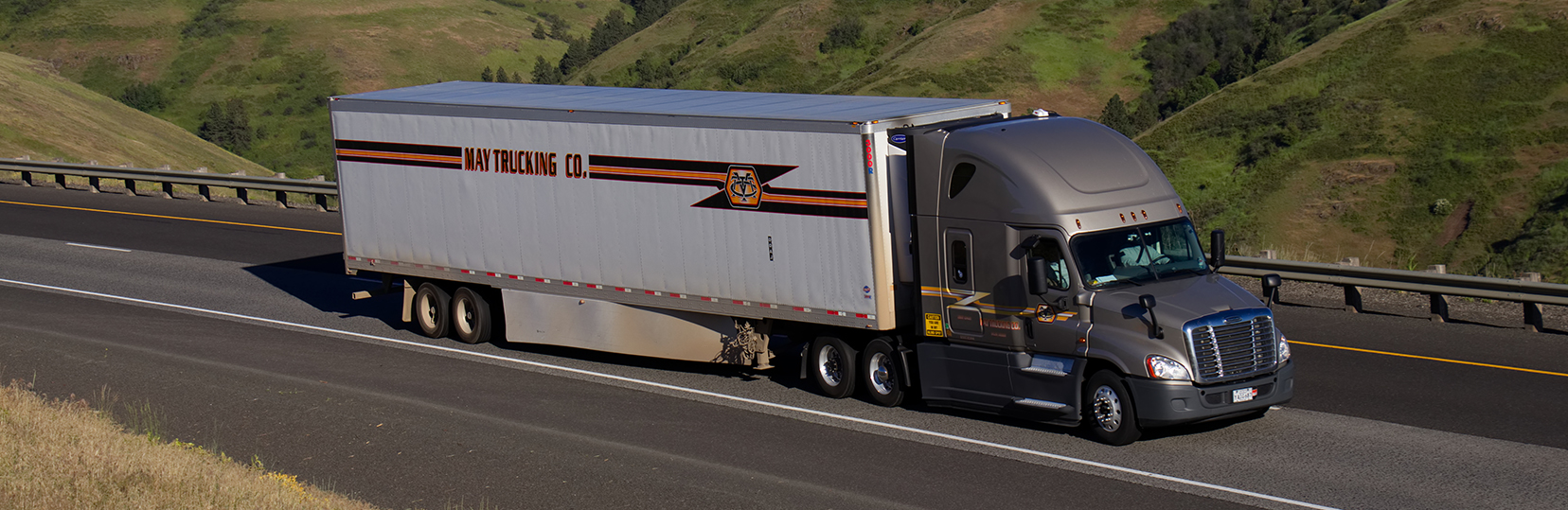 %Heavy truck on the road